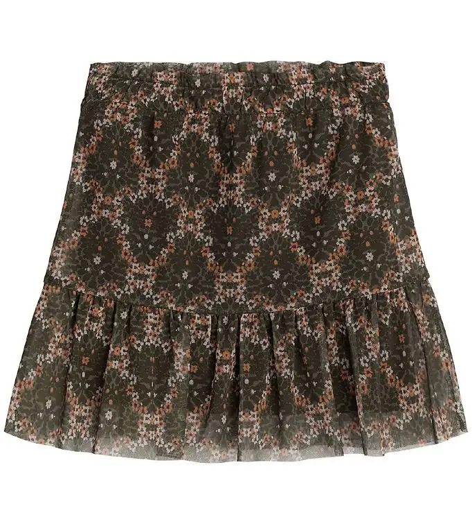 Noa Noa miniature Kjol - Mini Girl Pixie - Black/Brown
