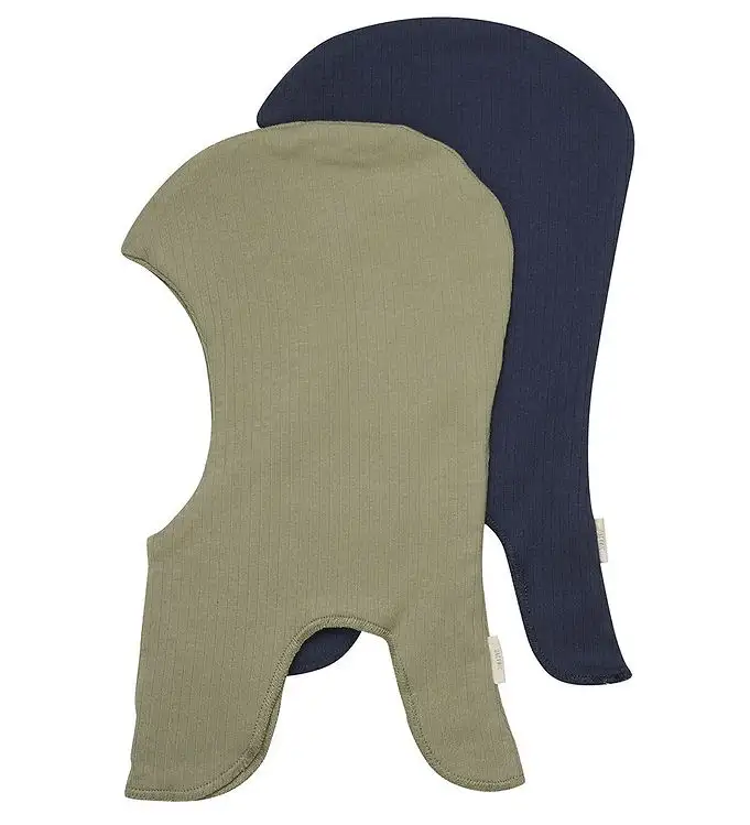 Minymo Balaklava - Dubbel - 2-pack - Dark Marinblå