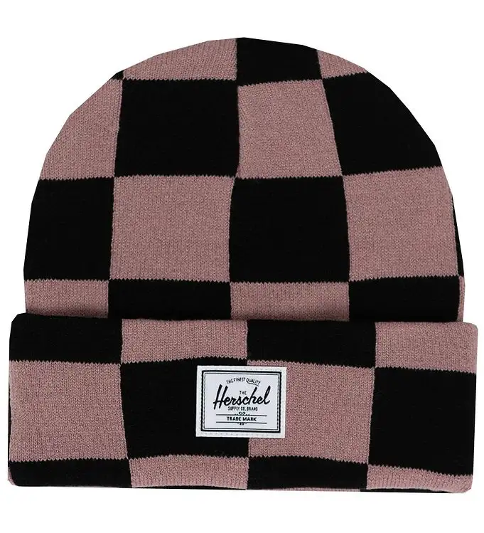 Herschel Mössa - Stickad - Elmer - Black/Ash Rose Kontrollera