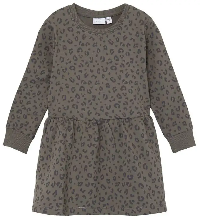 Name It Sweatklänning - Noos - NmfTekko - Granit Grey