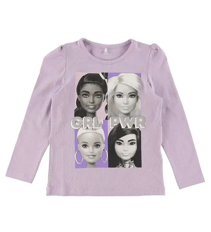 Name It Tröja - NmfSemma Barbie - Orchid Petal