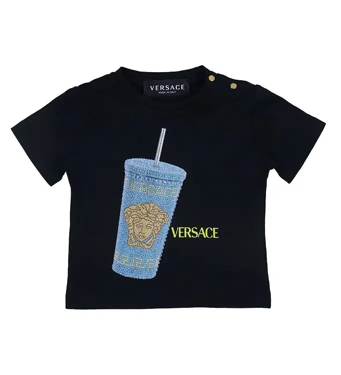 Versace T-shirt - Svart m. Tryck