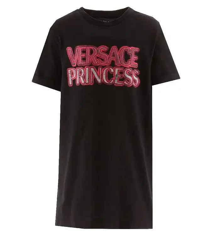 Versace Klänning - Svart/Rosa