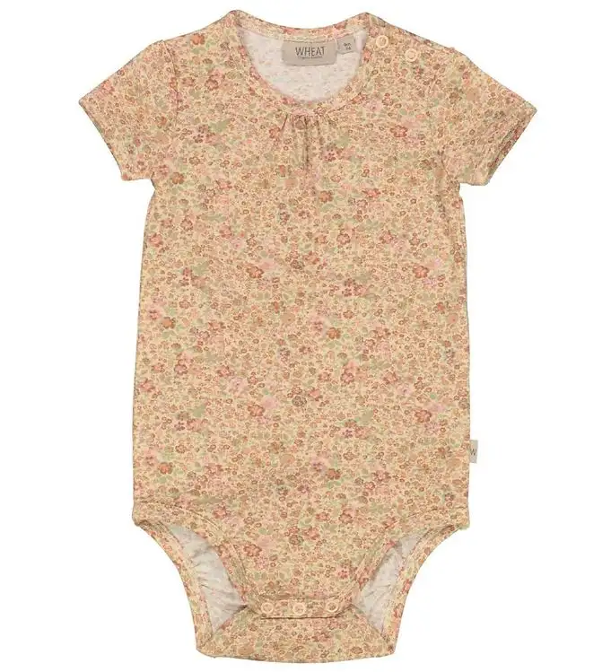 Wheat Body k/ä - Knappt Beige Small Blommor