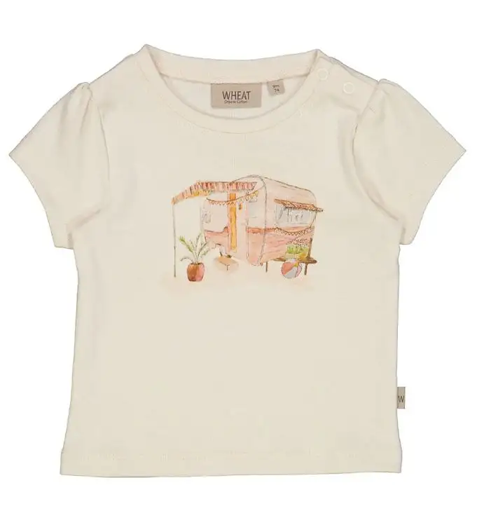 Wheat T-shirt - Holiday Home - Äggskal