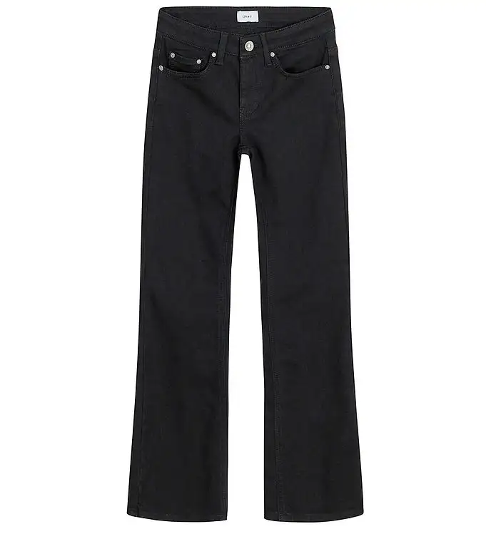 Grunt Jeans - Texas Low Flare - Svart