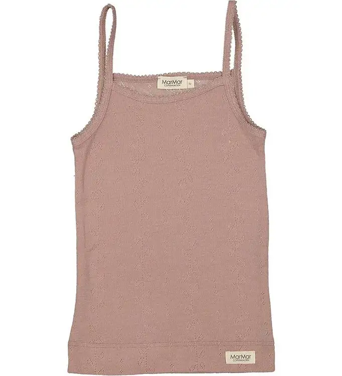 MarMar Linne - Ull - Pointelle - Brända Rose