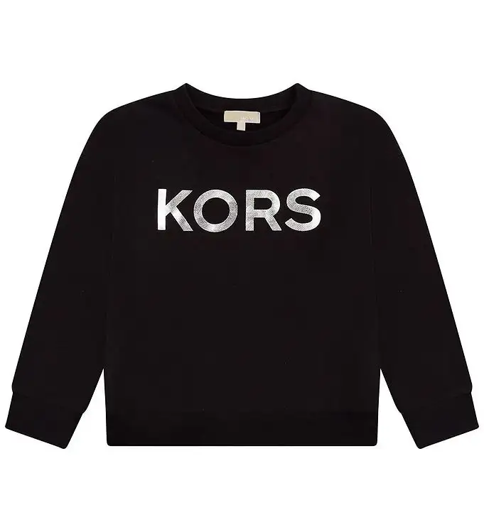 Michael Kors Sweatshirt - Svart m. Silver