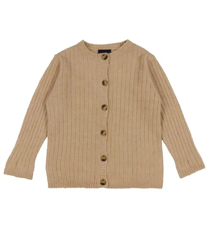 Sofie Schnoor Cardigan - Stickad - Camel Melange