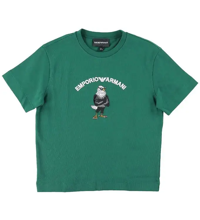 Emporio Armani T-shirt - Evergreen m. Örn