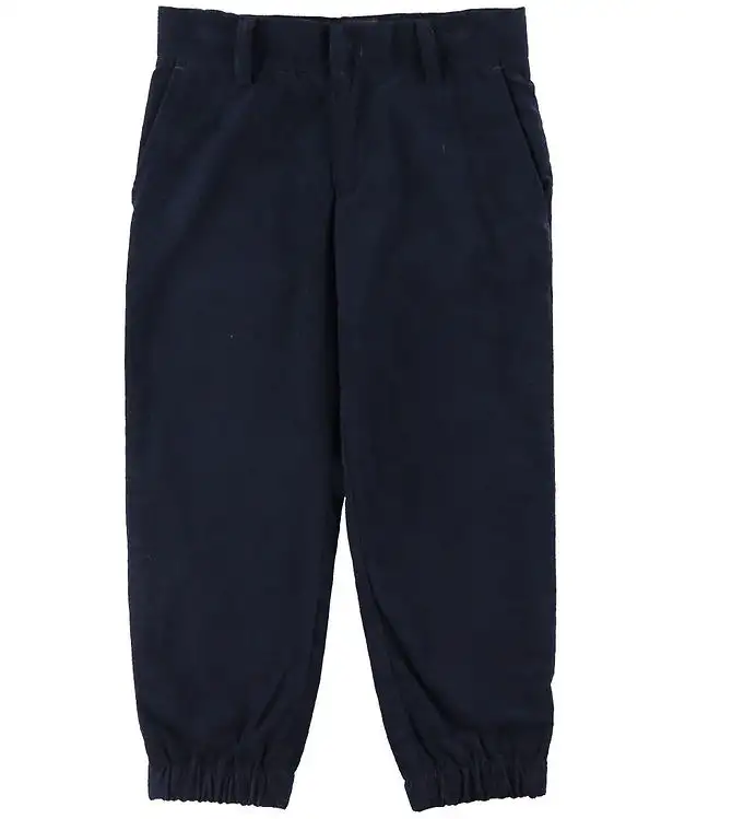 Emporio Armani Manchesterbyxor - Blue Marinblå