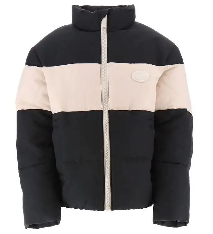 Emporio Armani Vadderad jacka - Blue Marinblå m. Creme