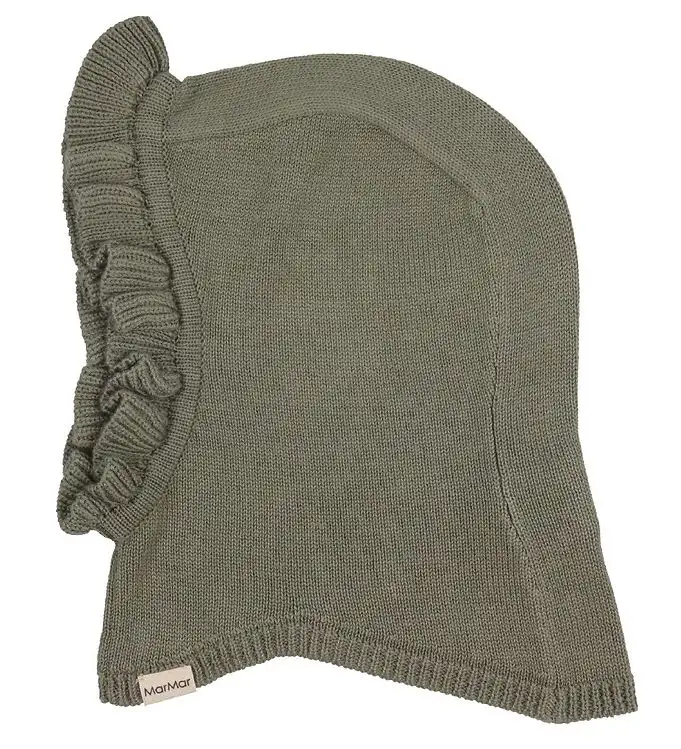MarMar Balaklava - Stickat - Anilla - Enkel - Ull - Light Mos