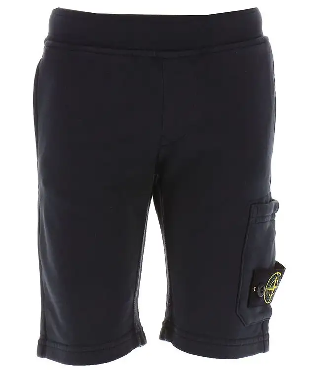 Stone Island Sweatshorts - Marinblå