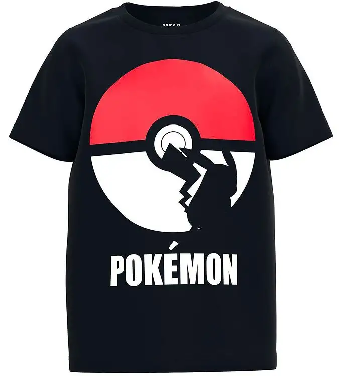 Name It T-shirt - Noos - NkmNabel Pokémon - Svart