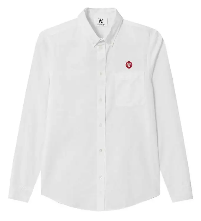 Wood Wood Skjorta - Tod Shirt - Bright White