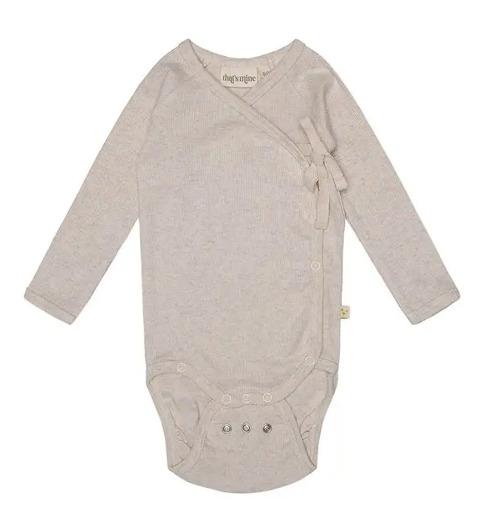 That's Mine Omlottbody - Becca - Rib - Light Brown Melerad
