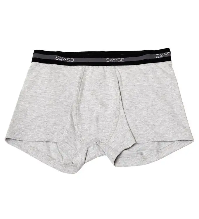 Say-So Boxershorts - Gråmelerad