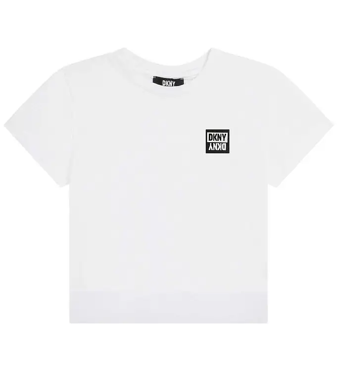 DKNY T-shirt - Vit m. Logo