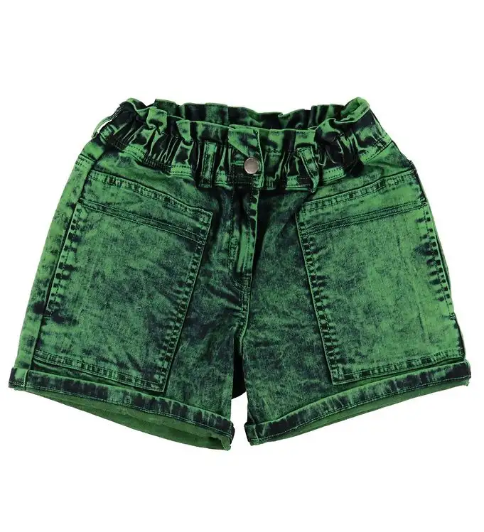 Stella McCartney Kids Short - Denim - Grön