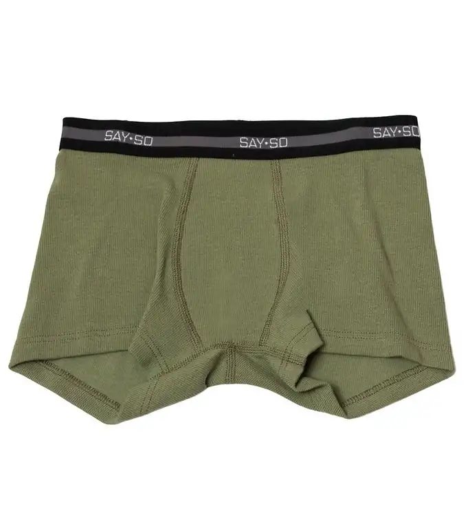 Say-So Boxershorts - Grön