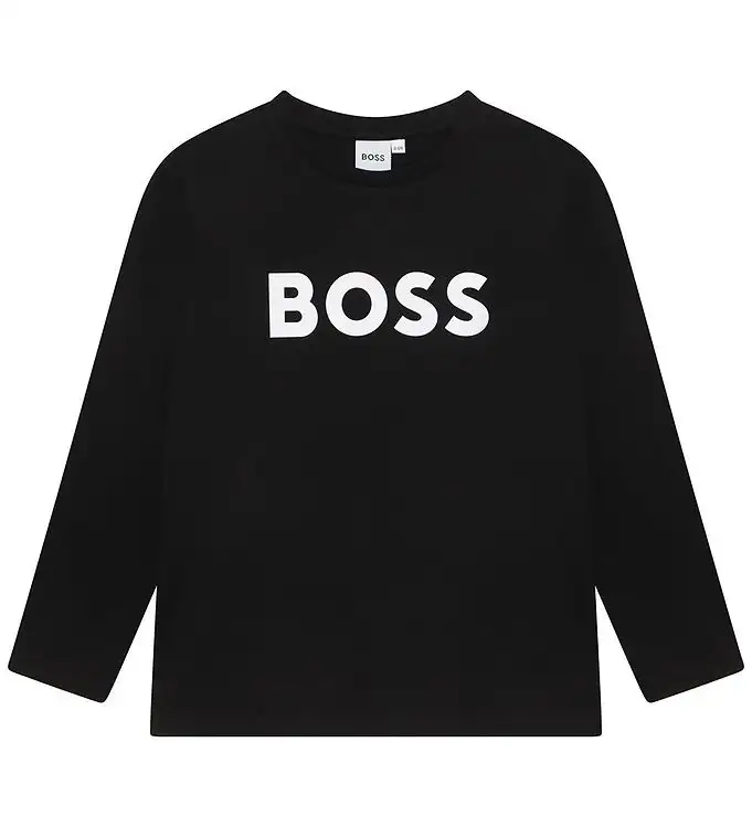 BOSS Tröja - Svart m. Vit