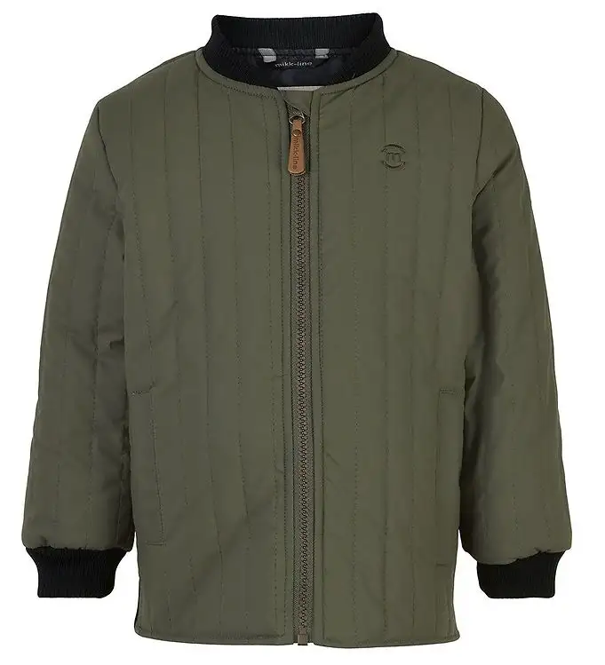Mikk-Line Termojacka - Täcke - Dusty Olive