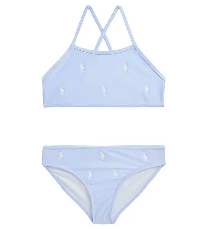 Polo Ralph Lauren Bikini - Titta på Hill - Blå m. Logotyper
