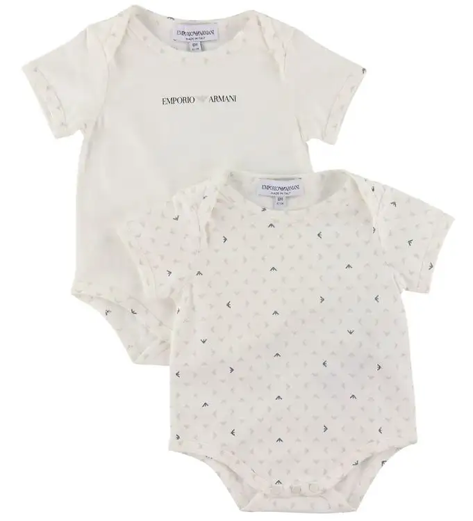 Emporio Armani Bodies k/ä - 2-pack - Aquilebianche