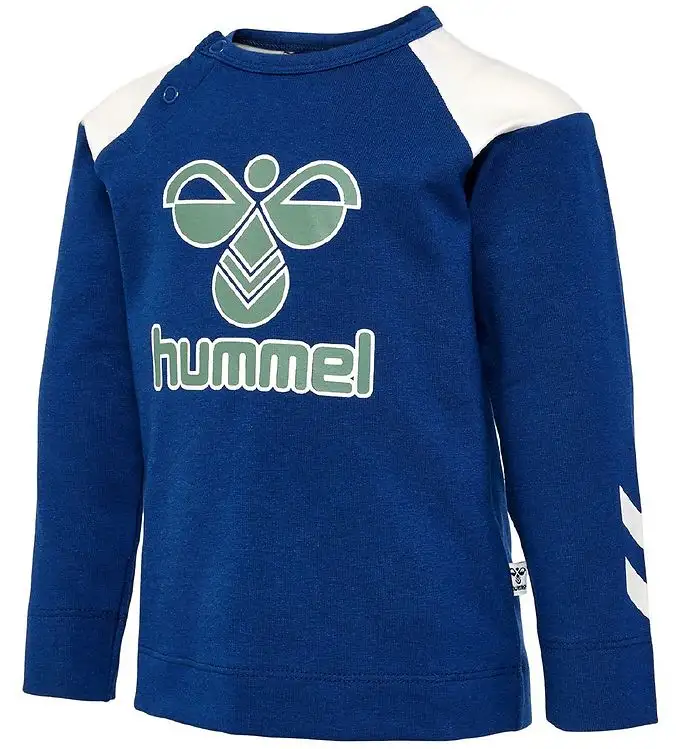 Hummel Tröja - hmlDevon - Marinblå Peony