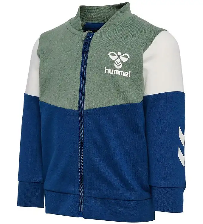 Hummel Cardigan - hmlFinn - Marinblå Peony