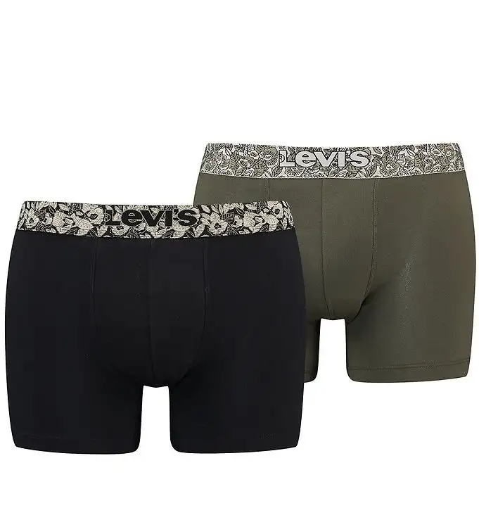 Levis Boxershorts - 2-pack - Green Kombination