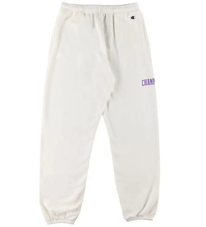 Champion Fashion Sweatpants - Elastisk manschett - Vit