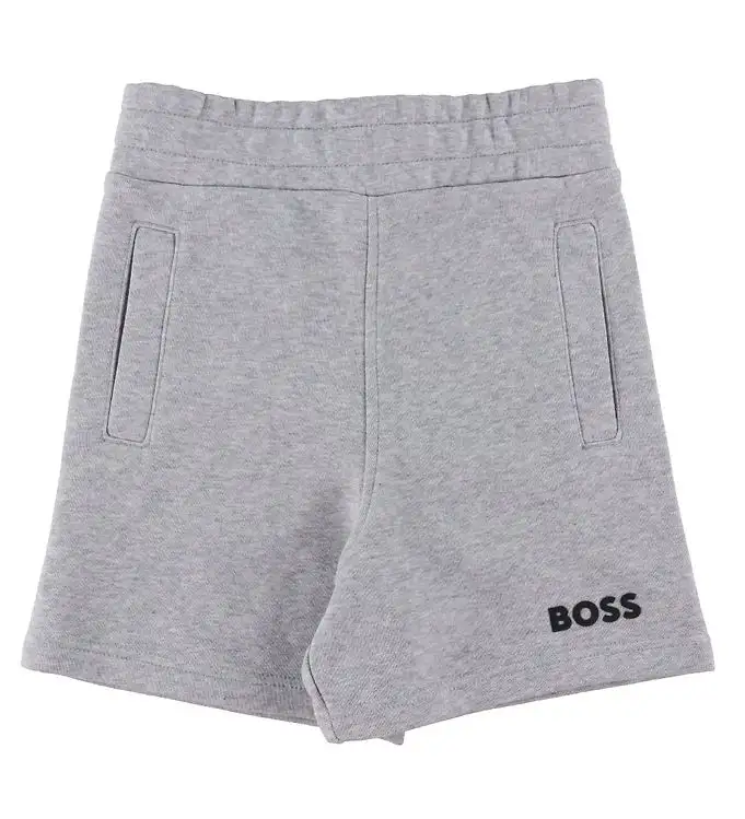 BOSS Sweatshorts - Gråmelerad