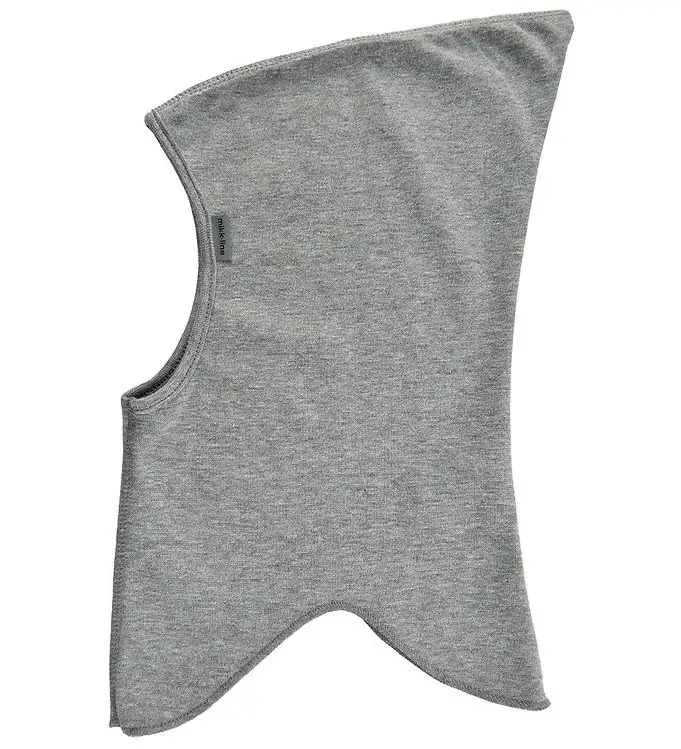Mikk-Line Balaklava - Enkel - Light Grey Melange
