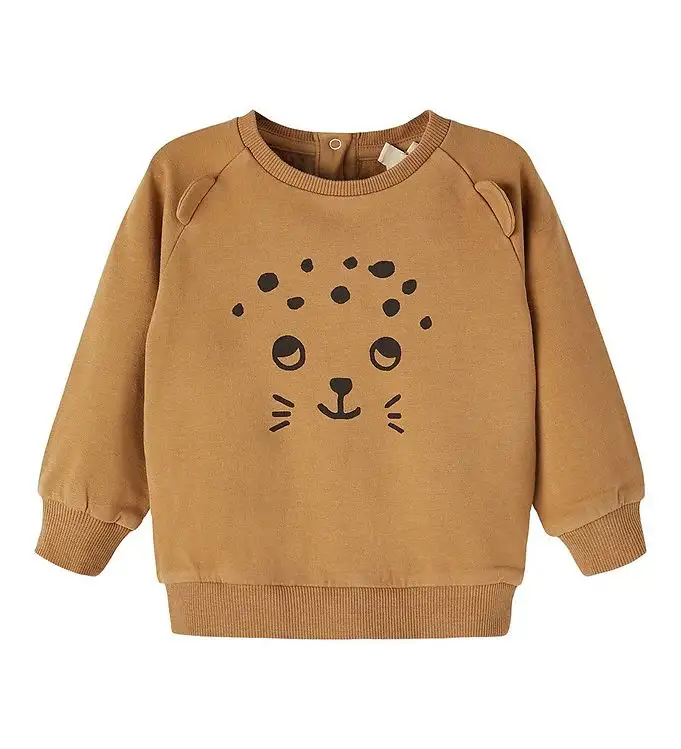 Name It Sweatshirt - NbnOleo - Rostad kokosnöt