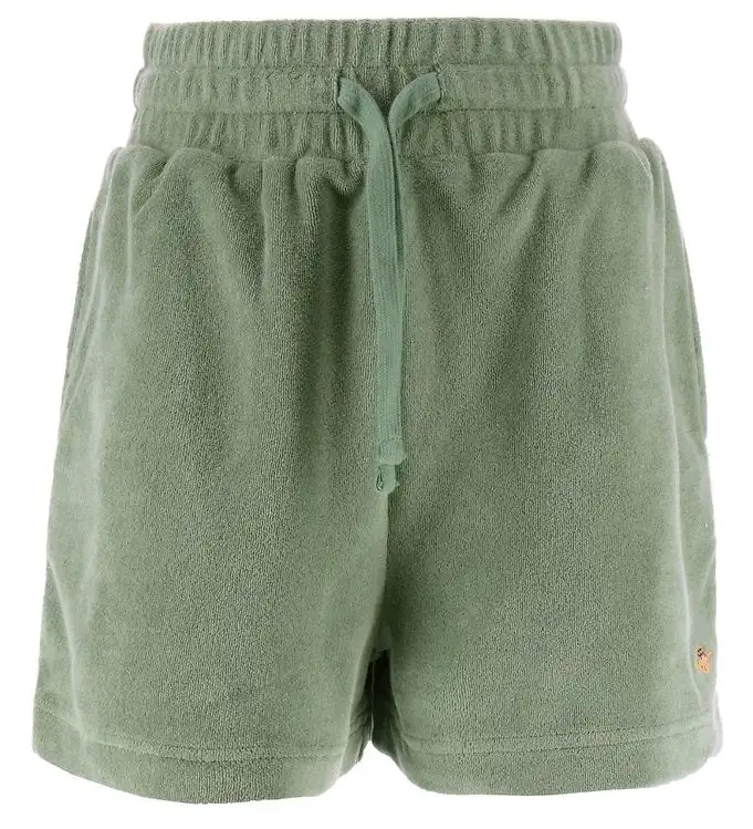 GANT Shorts - Handduk med hög midja - Kalamata Green
