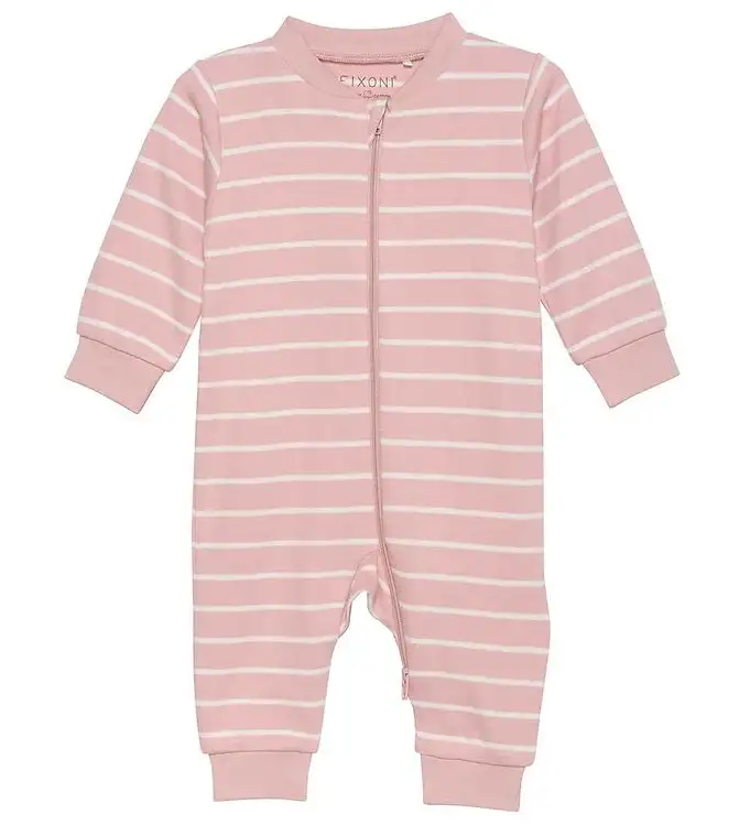 Fixoni Pyjamasdräkt - Misty Rose Randig