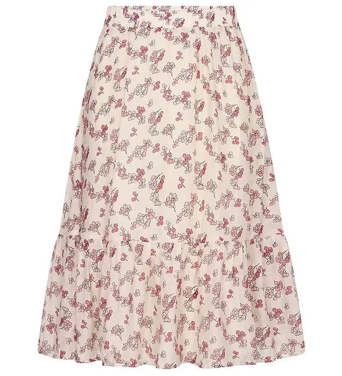 Sofie Schnoor Flickor Kjol - Antique White m. Bär