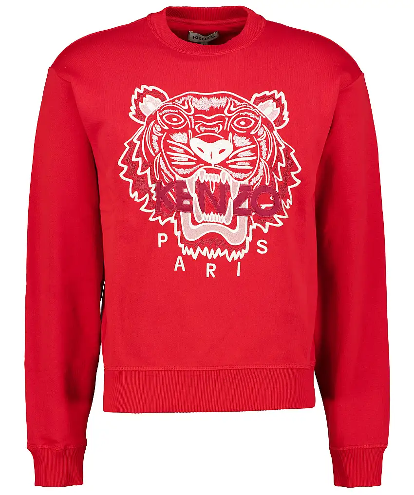 Kenzo Classic Tiger Crewneck - Röd