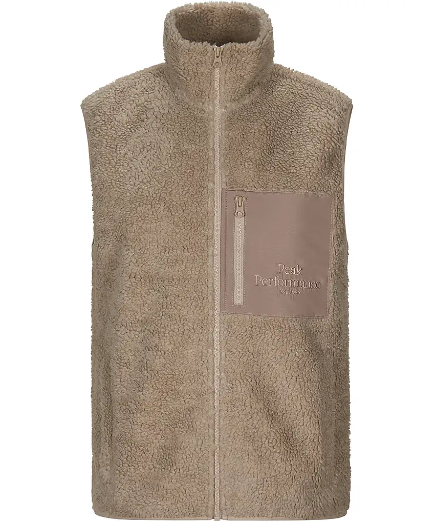 Peak Performance Original pile vest - Beige