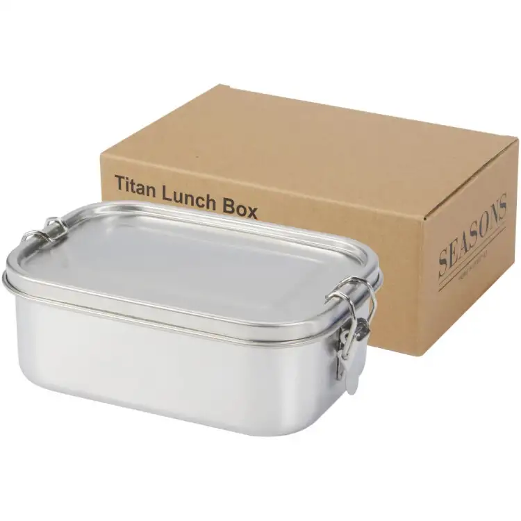Titan 750 ml lunchlåda i återvunnet rostfritt stål