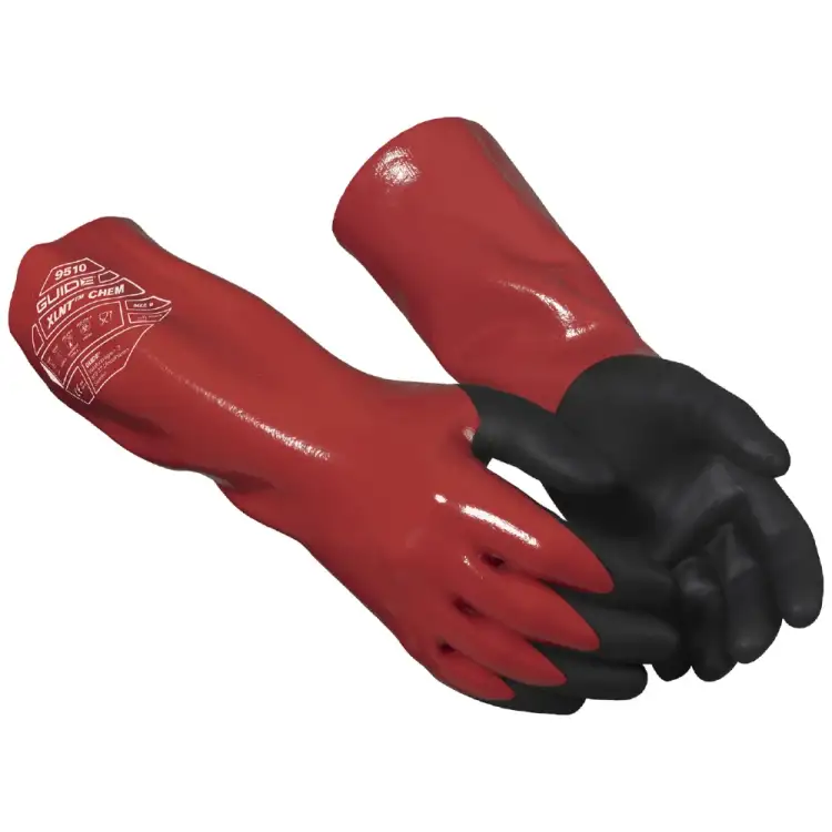 Kemskyddshandske Guide 9510