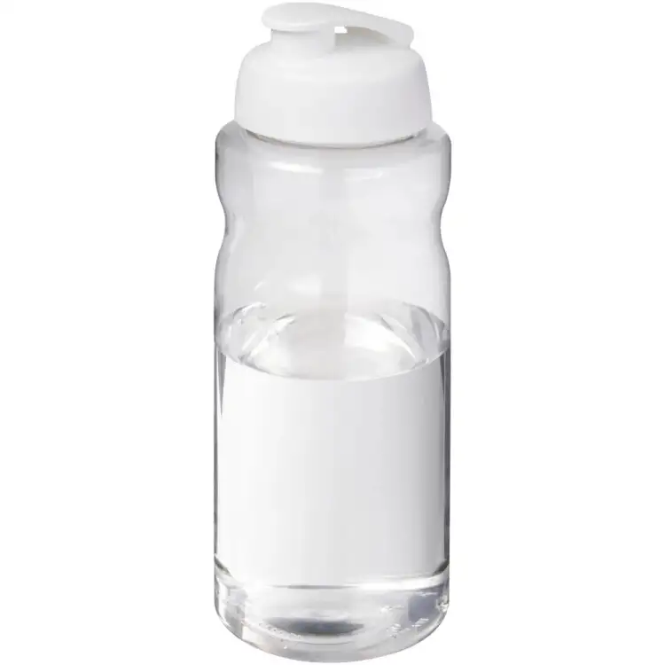 H2O Active® Big Base 1-liters sportflaska med uppfällbart lock