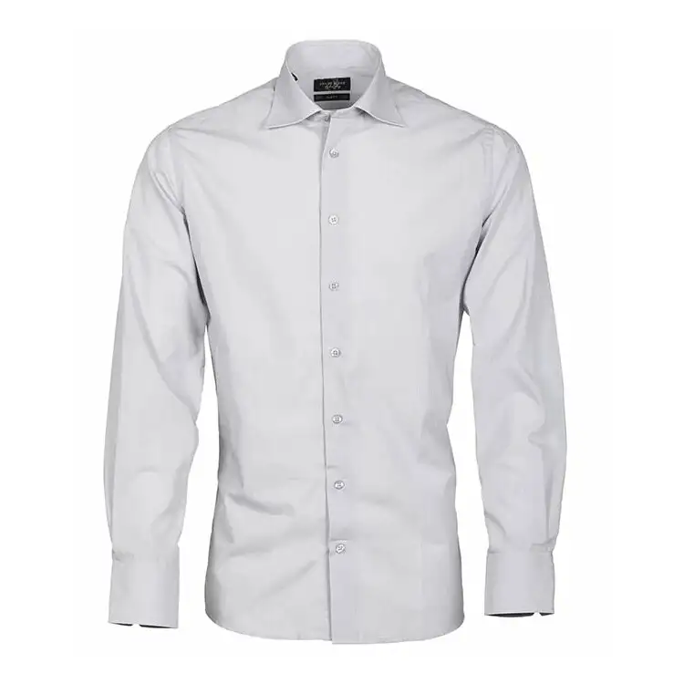 Fil á fil-skjorta contemporary fit