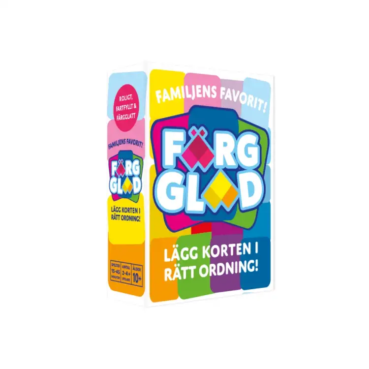 Färgglad
