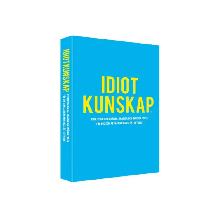 Idiotkunskap - Bok
