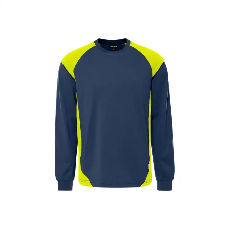 Green långärmad T-shirt 7071 GTM