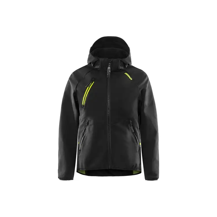 Funktionell softshell-jacka med huva 4871 GBF