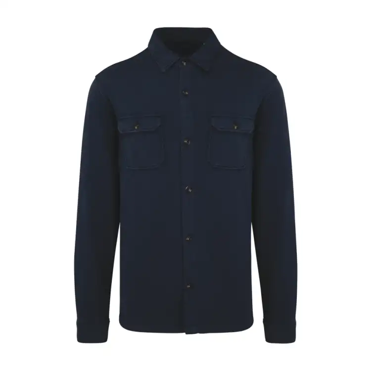 EcoFriendly Men"s Wash Effect Brushed Fleece Over